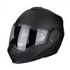 Helma na motorku SCORPION EXO-TECH EVO solid černá matná (Velikost XS)