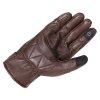 Rukavice na motorku TXR Ranger tmavě hnědé dlan
