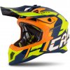 Motokrosová helma Cassida Cross Pro 2 Contra fluo žlutá-oranžovo-modrá