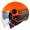 4394 1 otevrena helma cassida handy plus linear oranzova matna cerna