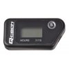 Měřič motohodin bezdrátový s nulovatelným počítadlem Q-TECH černý