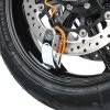 Alarm uzamčení brzdového kotouče s kabelem TXR proti krádeži motocyklu 110dB chrom