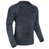 Termo triko s dlouhým rukávem Oxford Advanced Base Layer černo-šedé