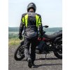 Bunda na motorku TXR Tracer černo-šedo-fluo žlutá