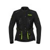 damska moto bunda TXR visper cerno zluta 1