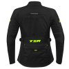 Dámská moto bunda TXR Visper černo/žlutá - zezadu