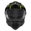 7672 1 helma na motorku nox n312 drone zluto cerna matna