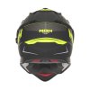 Helma na motorku NOX N312 VAPOR žluto-černá matná