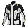 Dámská bunda na motorku TXR Expedition černo-šedo-fluo žlutá