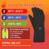 Vyhřívané rukavice na motorku TXR Nordic