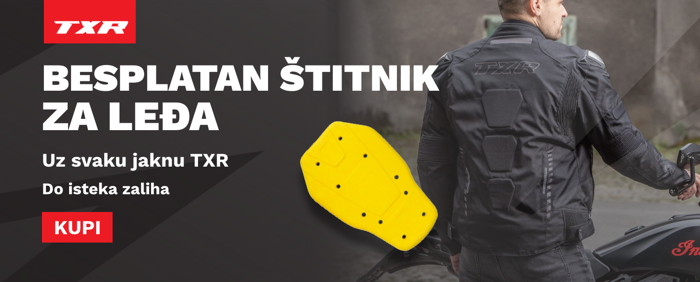 Besplatan zaštitnik leđa uz svaku jaknu