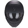 Moto přilba SCORPION EXO-COMBAT EVO solid černá matná - zepředu