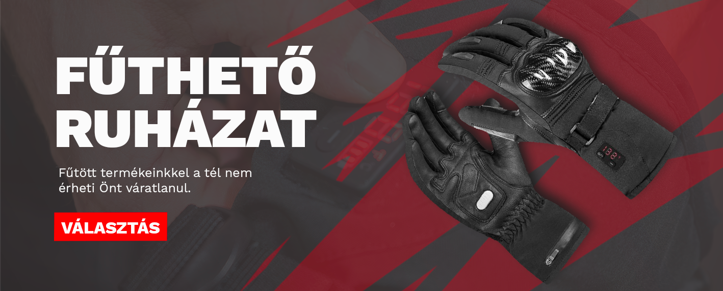 Fűthető motoros ruházat