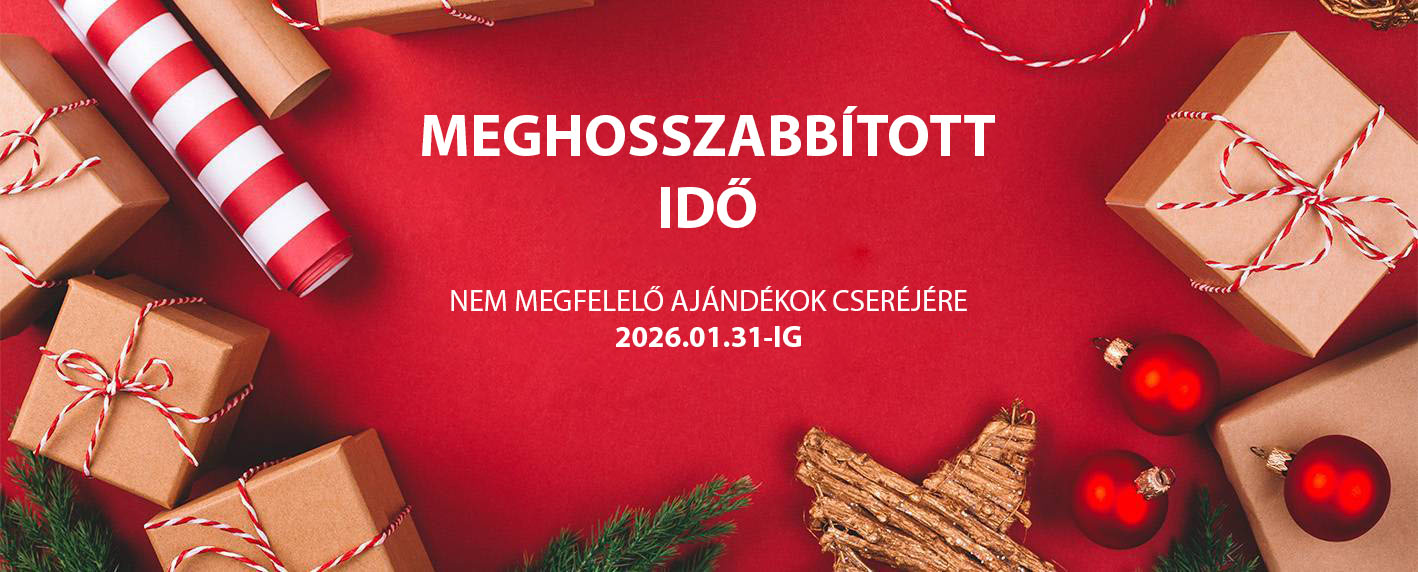 Meghosszabbított határidő az áruk cseréjére január 31-ig.