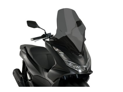 Plexi štít PUIG V-TECH LINE TOURING 20637F tmavá kouřová (Varianta Plexi štít PUIG V-TECH LINE TOURING tmavá kouřová)
