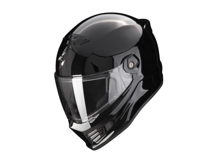 Helma na motorku SCORPION COVERT FX solid černá (Velikost XS)