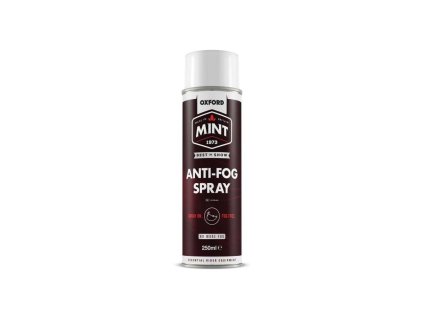 Sprej proti mlžení plexi Oxford MINT antifog 250 ml