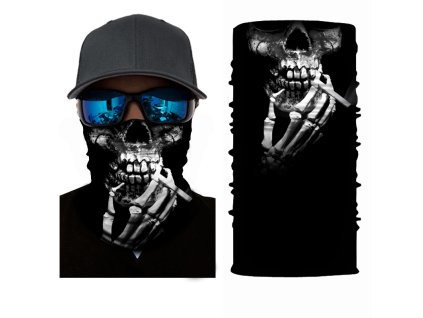 Multifunkční šátek TXR Skull hand