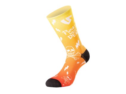 Undershield Punk's Not Dead Yellow Socks