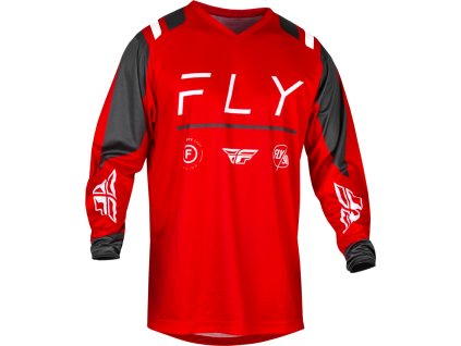 Fly Racing F-16 USA 2024 motocross mez piros-szürke-fehér