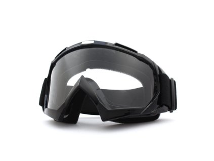 MX brýle TXR Core černé s čirým plexi