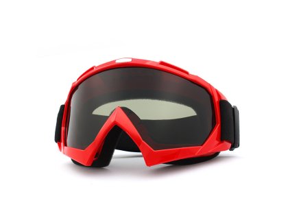 MX brýle TXR Core červené s čirým plexi