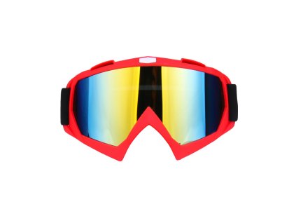 MX brýle TXR Core oranžové se zlatým plexi