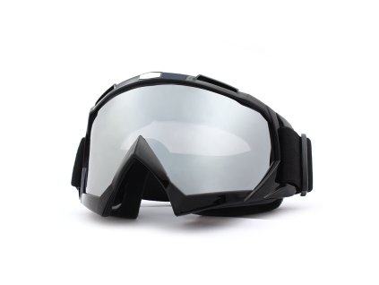 MX brýle TXR Core černé se stříbrným plexi