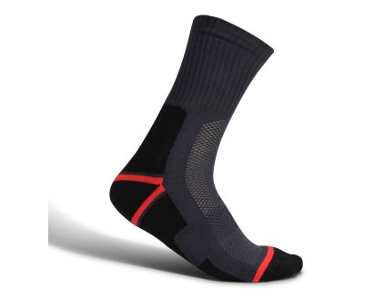Funkční ponožky na motorku TXR Tempo černo-tmavě šedé