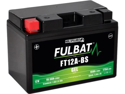 10374 gelova baterie fulbat ft12a bs gel yt12a bs gel
