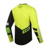Motokrosový dres TXR Vortex černo-fluo žlutý