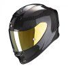 Helma na motorku SCORPION EXO-R1 EVO CARBON AIR solid černá (Velikost XS)