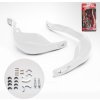Chránič řídítek bílý hliníkový (22 mm a 28 mm) Biketec