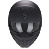 Moto přilba SCORPION EXO-COMBAT EVO solid černá matná - zepředu