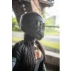 Výklopná přilba na motorku TXR Rival černá matná