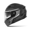Výklopná přilba na motorku TXR Rival černo-šedo-bílá