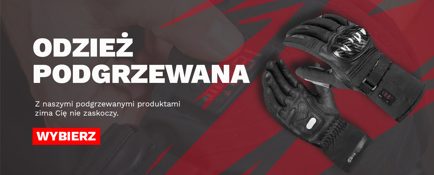 Podgrzewana odzież motocyklowa