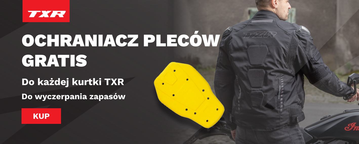 Darmowy ochraniacz pleców do każdej kurtki