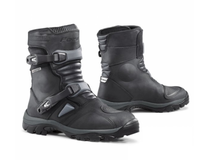 Boty na motorku Forma Adventure Low WP černé