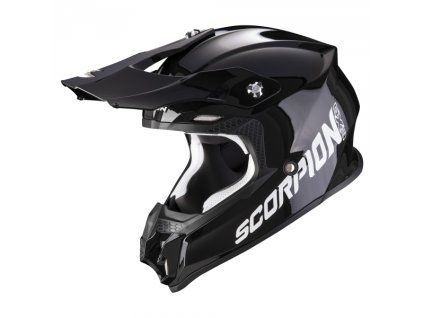Helma na motorku SCORPION VX-16 EVO AIR solid černá (Velikost S)