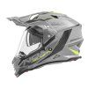 Enduro helma NOX N312 TRACK šedo-fluo-žlutá
