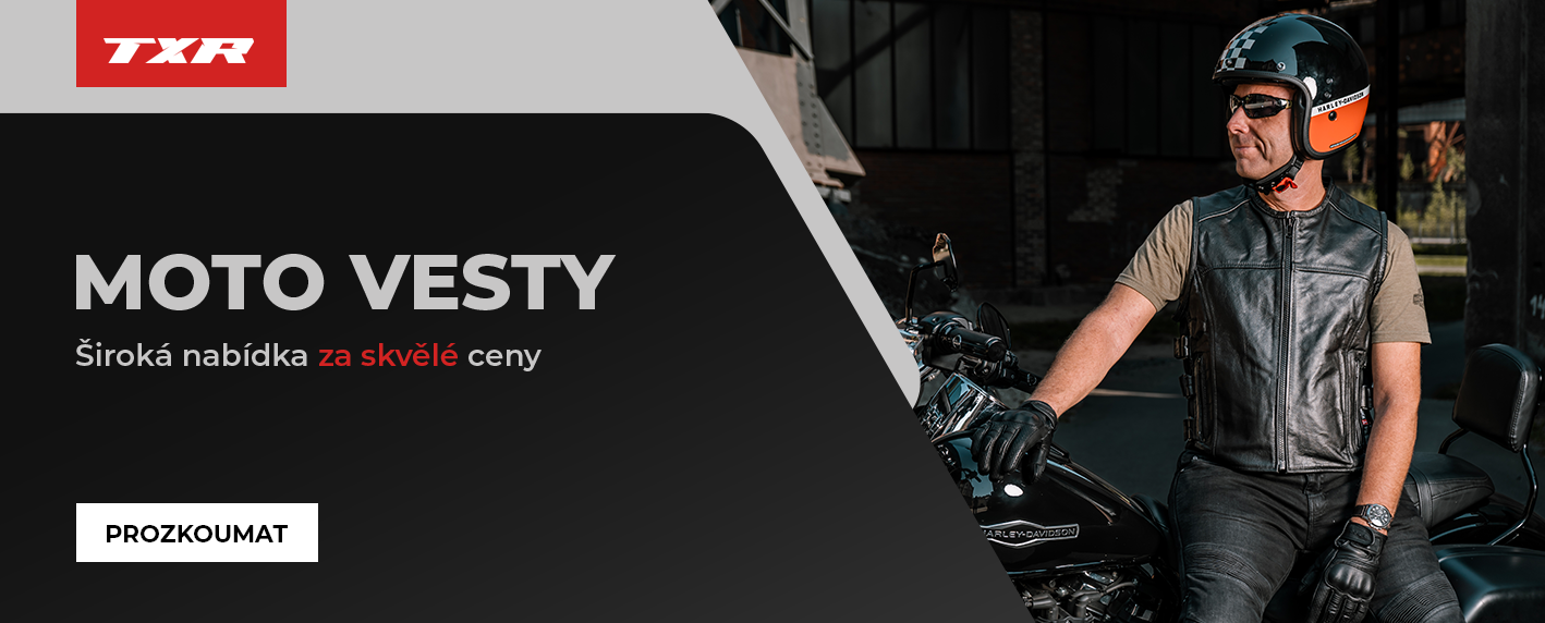 Vesty na motorku