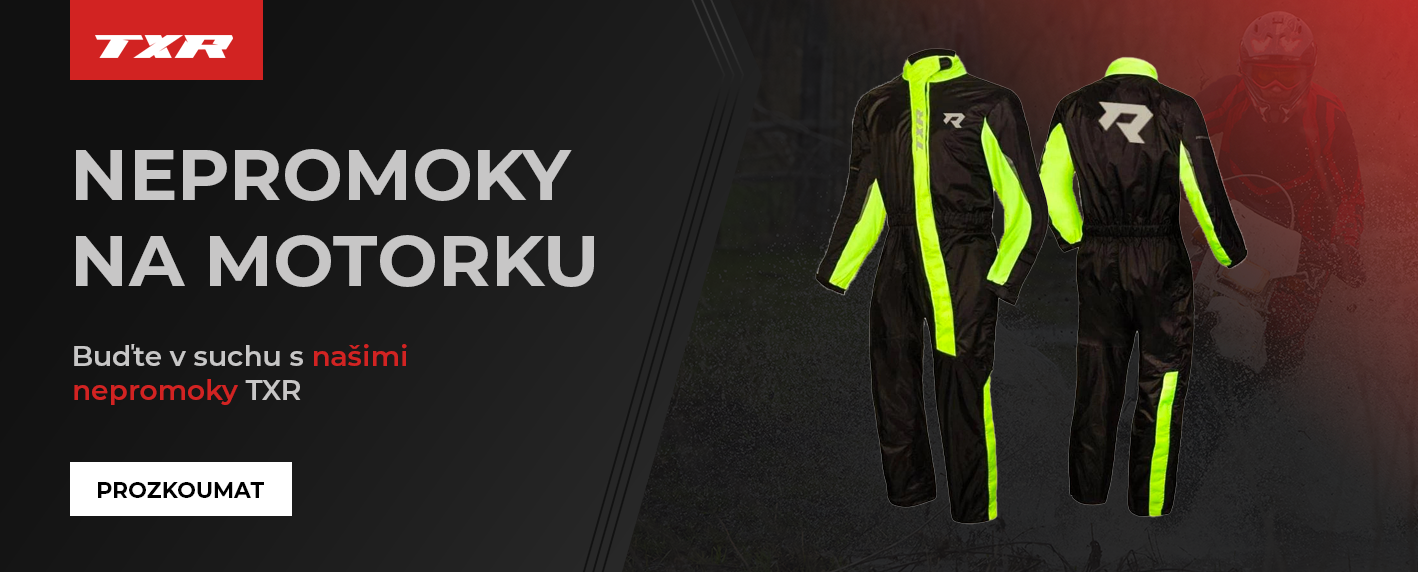 Nepromoky na motorku TXR