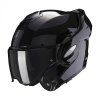 Helma na motorku SCORPION EXO-TECH EVO solid černá (Velikost S)