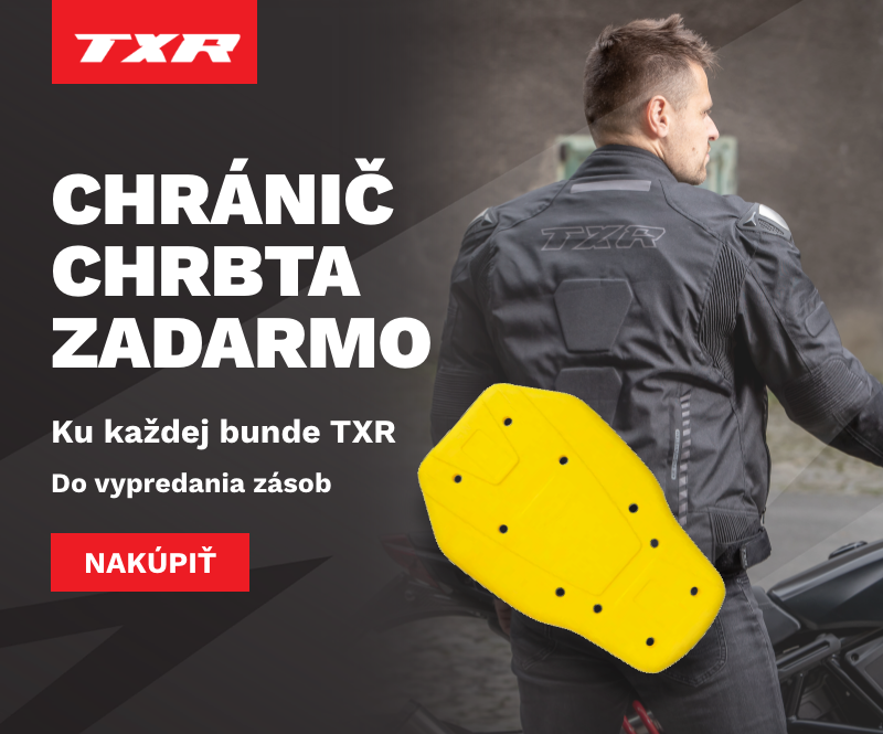 Chránič chrbta zdarma ku každej bunde