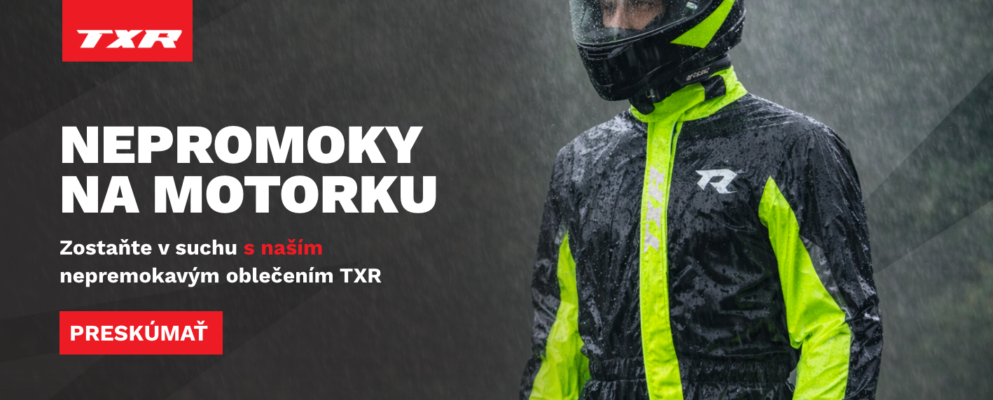 Nepromoky na motorku TXR