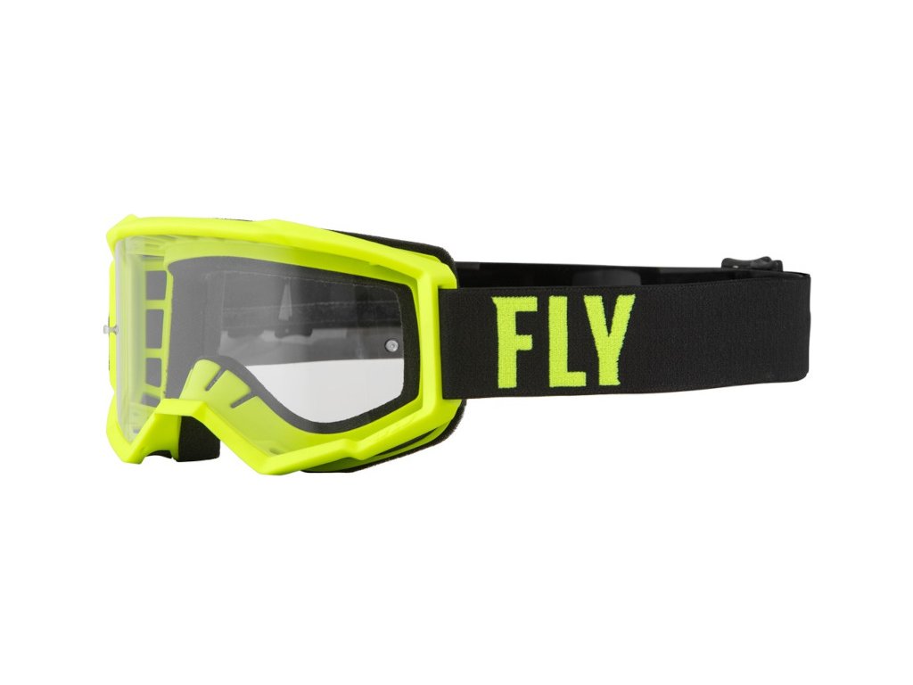 Dětské brýle Focus, Fly Racing - USA (HI-VIS/černá)