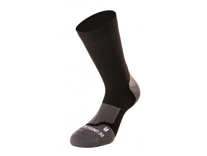 Ponožky Undershield Peak Short čierno-sivé