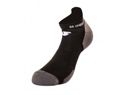 Ponožky Undershield Aria Short čierno-sivé
