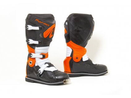 Topánky na motorku FORMA TERRAIN EVOLUTION TX čierno-oranžovo-biele